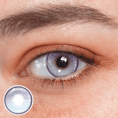 Felicia Purple Coloured Contact Lenses - BEAUEYE (UK)