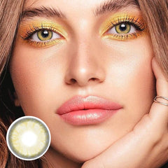 Gem Brown Prescription Coloured Contact Lenses - BEAUEYE (UK)