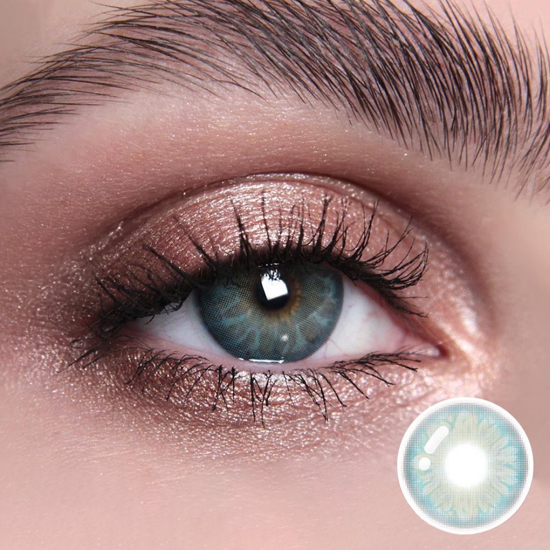 Gem Green Daily (10 Pcs) Coloured Contact Lenses - BEAUEYE (UK)