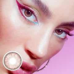 Gem Pink Coloured Contact Lenses - BEAUEYE (UK)