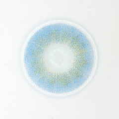 Genkai Blue Prescription Coloured Contact Lenses - BEAUEYE (UK)