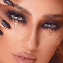 GLOW NAVY GRAY Coloured Contact Lenses - BEAUEYE (UK)