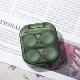Green Brown Colored Contact Lens Case - BEAUEYE (UK)