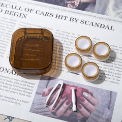 Green Brown Colored Contact Lens Case - BEAUEYE (UK)