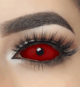 Halloween 22mm Red Sclera Coloured Contact Lenses - BEAUEYE (UK)