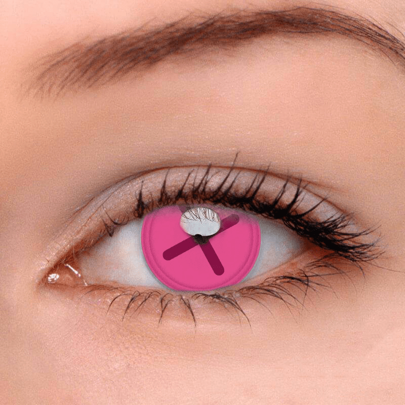 Halloween ButtonEyeAzalea Coloured Contact Lenses - BEAUEYE (UK)