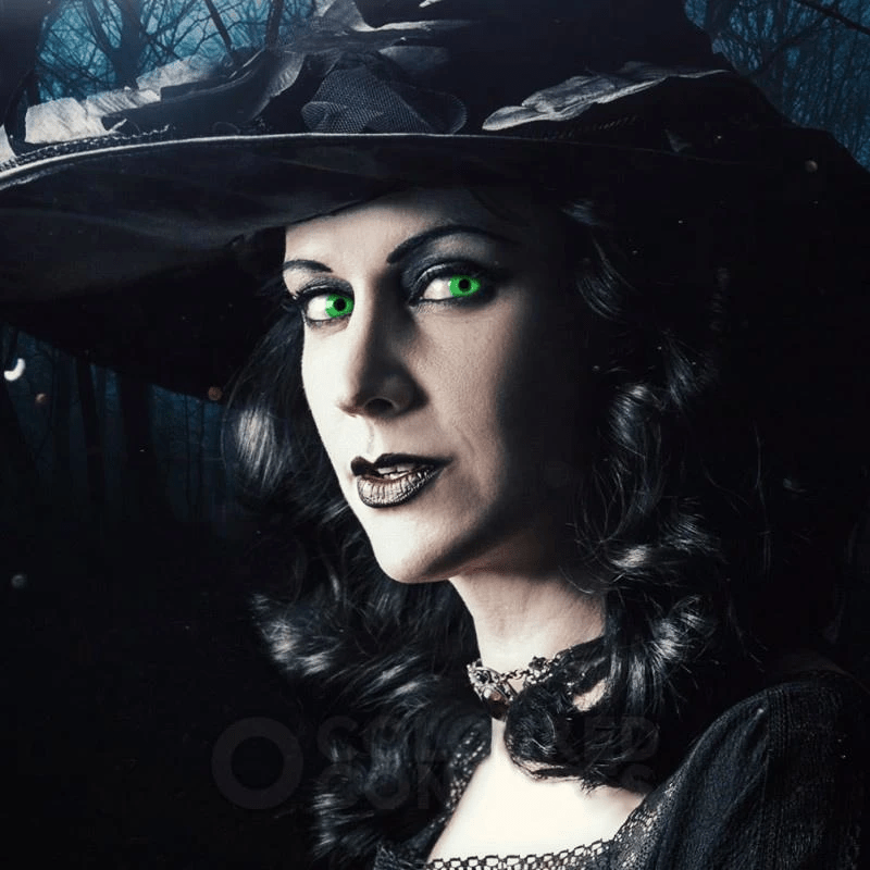 Halloween Greenout Coloured Contact Lenses - BEAUEYE (UK)