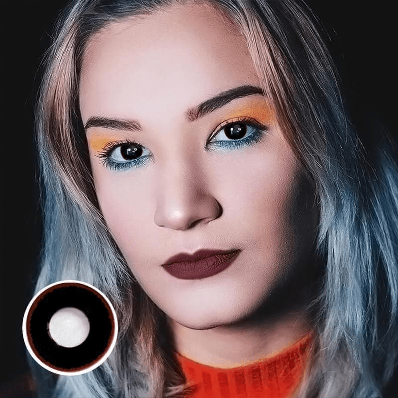 Halloween Hell Raiser Red Coloured Contact Lenses - BEAUEYE (UK)