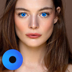 Halloween Lake Blue Coloured Contact Lenses - BEAUEYE (UK)