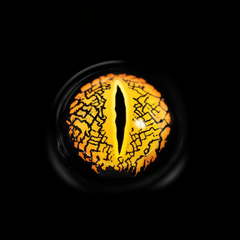 Halloween LizardEye Brown Coloured Contact Lenses - BEAUEYE (UK)