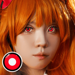 Halloween Red vampire Coloured Contact Lenses - BEAUEYE (UK)