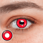 Halloween Red vampire Coloured Contact Lenses - BEAUEYE (UK)