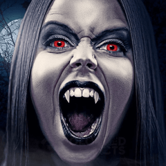 Halloween Redout Prescription Coloured Contact Lenses - BEAUEYE (UK)