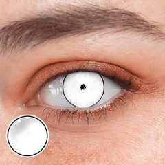 Halloween Rick White Contact Lenses - BEAUEYE (UK)