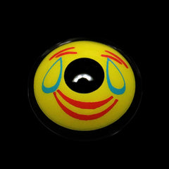 Halloween Smile Yellow Coloured Contact Lenses - BEAUEYE (UK)
