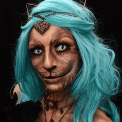 Halloween White Cat Eye Coloured Contact Lenses - BEAUEYE (UK)