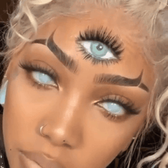 Halloween White Mesh Coloured Contact Lenses - BEAUEYE (UK)