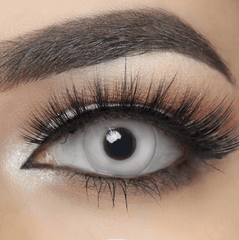 Halloween Whiteout Coloured Contact Lenses - BEAUEYE (UK)