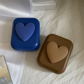 Heart Shape Colored Contact Lens Case - BEAUEYE (UK)