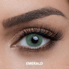 Hidrocor Emerald Green Prescription Coloured Contact Lenses - BEAUEYE (UK)