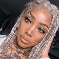 Hidrocor Graphite Gray Prescription Coloured Contact Lenses - BEAUEYE (UK)