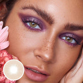 Hidrocor Ocre Brown Daily (10 Pcs) Coloured Contact Lenses - BEAUEYE (UK)