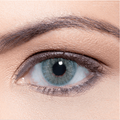 Hidrocor TOPAZIO Gray Prescription Coloured Contact Lenses - BEAUEYE (UK)