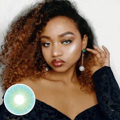 Hidrocor TOPAZIO Gray Prescription Coloured Contact Lenses - BEAUEYE (UK)