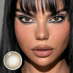 Hinata Fresh Hazel Brown Prescription Coloured Contact Lenses - BEAUEYE (UK)