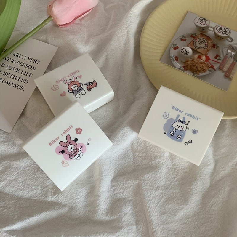 Ins Creative Niche Cute Rabbit Colored Contact Lens Case - BEAUEYE (UK)