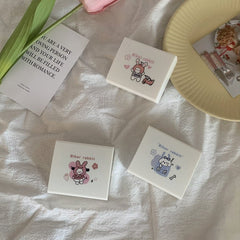 Ins Creative Niche Cute Rabbit Colored Contact Lens Case - BEAUEYE (UK)