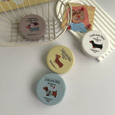 Ins Cute Dog Colored Contact Lens Case - BEAUEYE (UK)