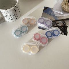 INS Morandi Girl Heart Colored Contact Lens Case - BEAUEYE (UK)