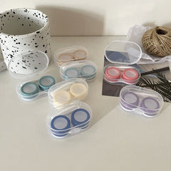 INS Morandi Girl Heart Colored Contact Lens Case - BEAUEYE (UK)