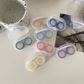 INS Morandi Girl Heart Colored Contact Lens Case - BEAUEYE (UK)