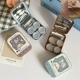 INS Niche Cute Illustration Colored Contact Lens Case - BEAUEYE (UK)