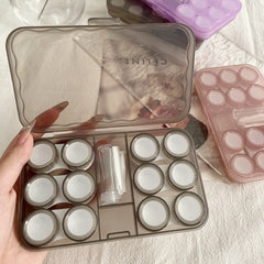 Ins Retro Cold Style Colored Contact Lens Case - BEAUEYE (UK)
