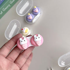 INS Simple Cute DIY Colored Contact Lens Case - BEAUEYE (UK)