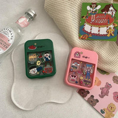 Korean Version Cute Colored Contact Lens Case - BEAUEYE (UK)