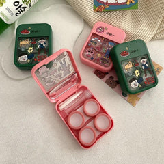 Korean Version Cute Colored Contact Lens Case - BEAUEYE (UK)