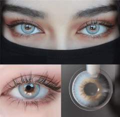 LA GIRL Blue Prescription Coloured Contact Lenses - BEAUEYE (UK)