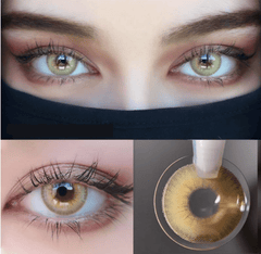 LA GIRL Brown Prescription Coloured Contact Lenses - BEAUEYE (UK)