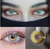 LA GIRL Green Daily (10 Pcs) Coloured Contact Lenses - BEAUEYE (UK)