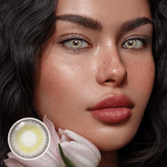 LA GIRL Grey Prescription Coloured Contact Lenses - BEAUEYE (UK)