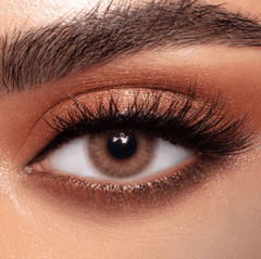 Lemon Cat Eye Khaki Coloured Contact Lenses - BEAUEYE (UK)