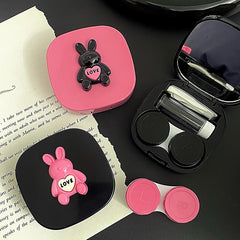 Love Bunny Colored Contact Lens Case - BEAUEYE (UK)
