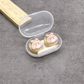 Lovely Girl Head Colored Contact Lens Case - BEAUEYE (UK)
