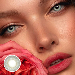 Margaret Grey Coloured Contact Lenses - BEAUEYE (UK)