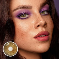 Mars Brown Coloured Contact Lenses - BEAUEYE (UK)