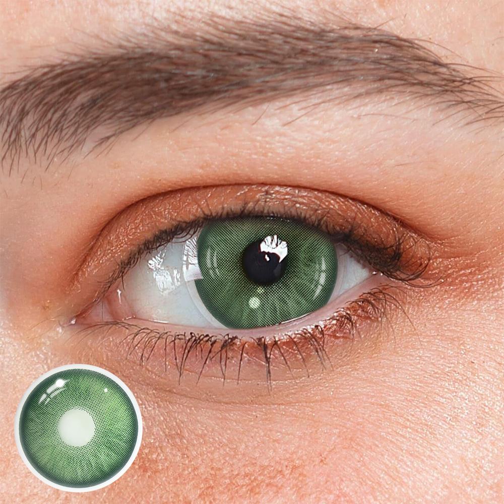 Mars Green Coloured Contact Lenses - BEAUEYE (UK)
